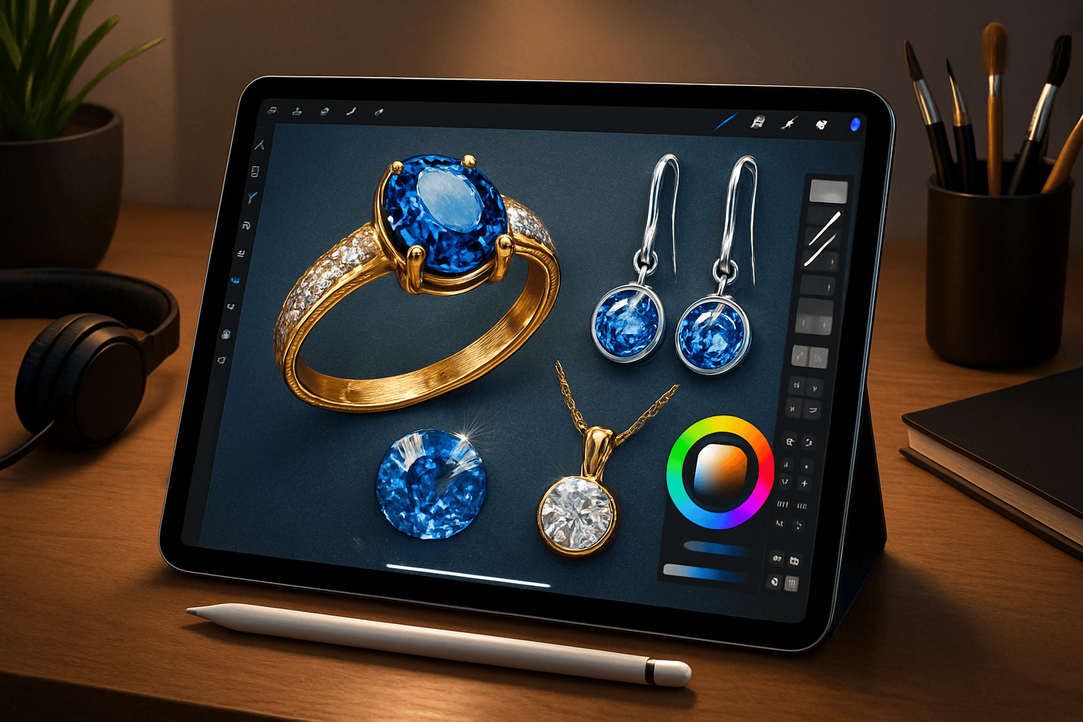 Procreate Jewellery Design Training